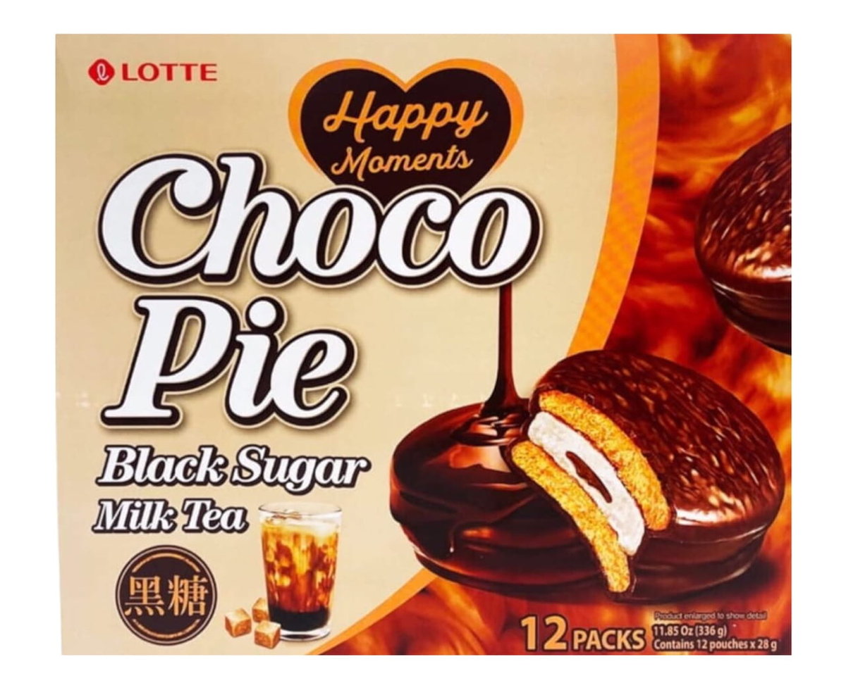 LOTTE Biszkopty Choco Pie o smaku mlecznej  herbaty 336g