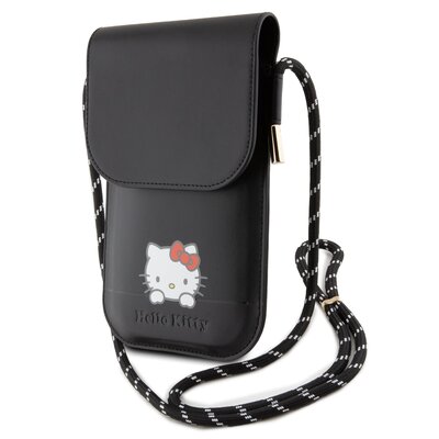 Torba HELLO KITTY Leather Daydreaming Cord Czarny