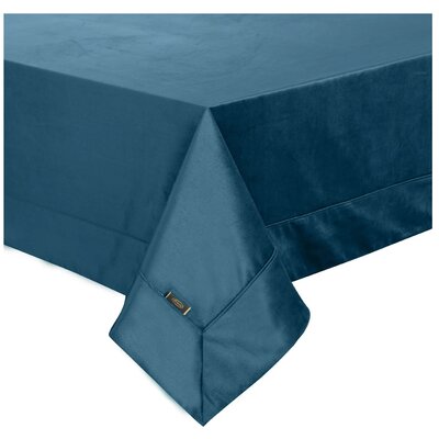 Obrus 145 x 300 Dekoracyjny Velvet Granat