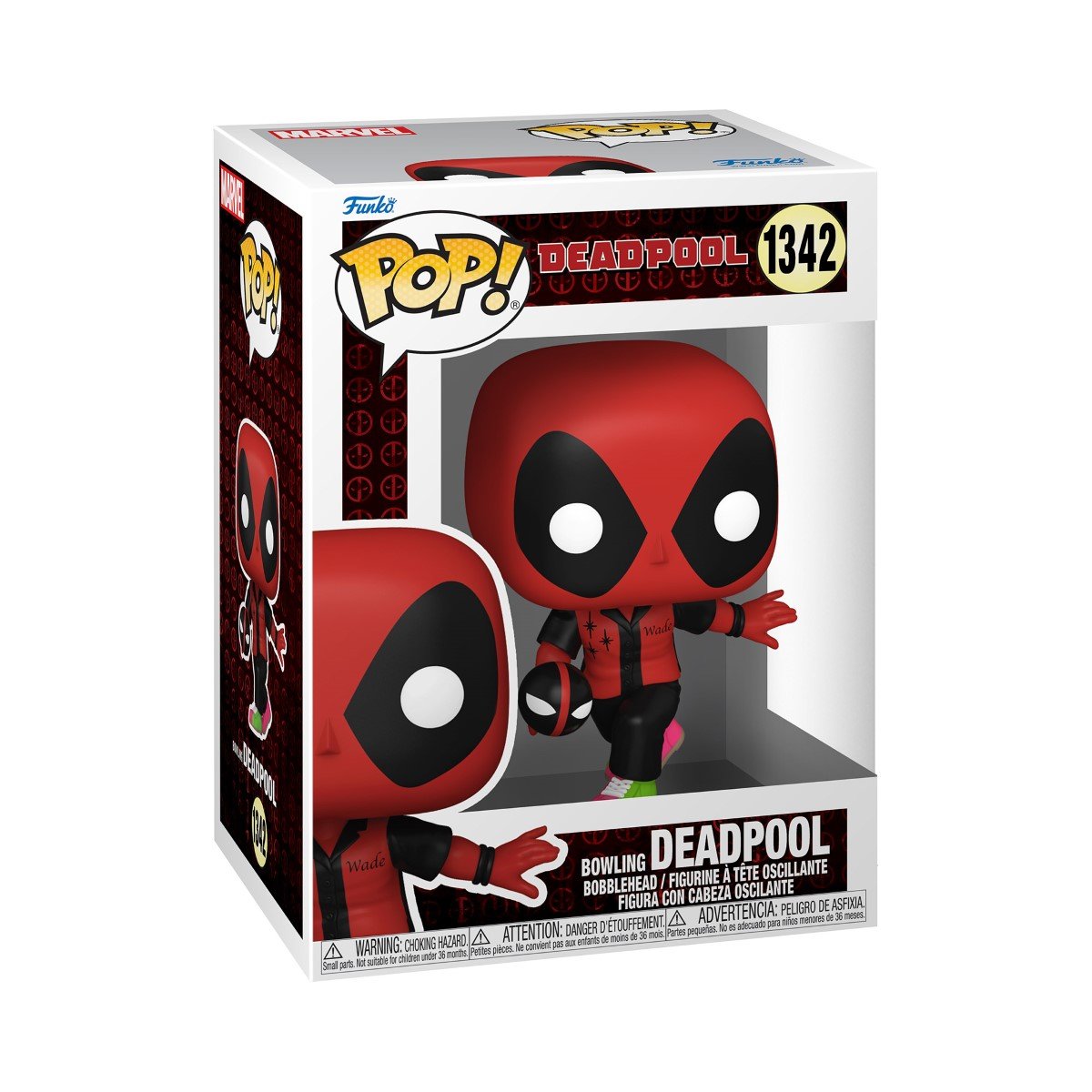 Funko POP!, figurka kolekcjonerska, Marvel: Deadpool - Bowling