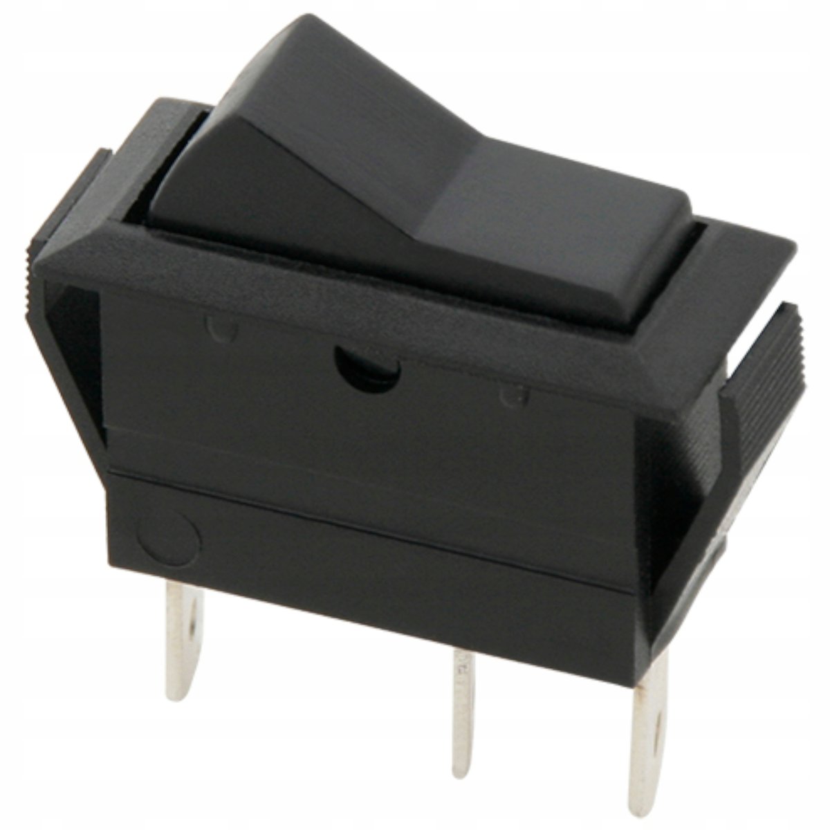 WŁĄCZNIK PRZEŁĄCZNIK KOŁYSKOWY SAMOCHODOWY ROCKER CZARNY ASW-09D 20A 12V 3P