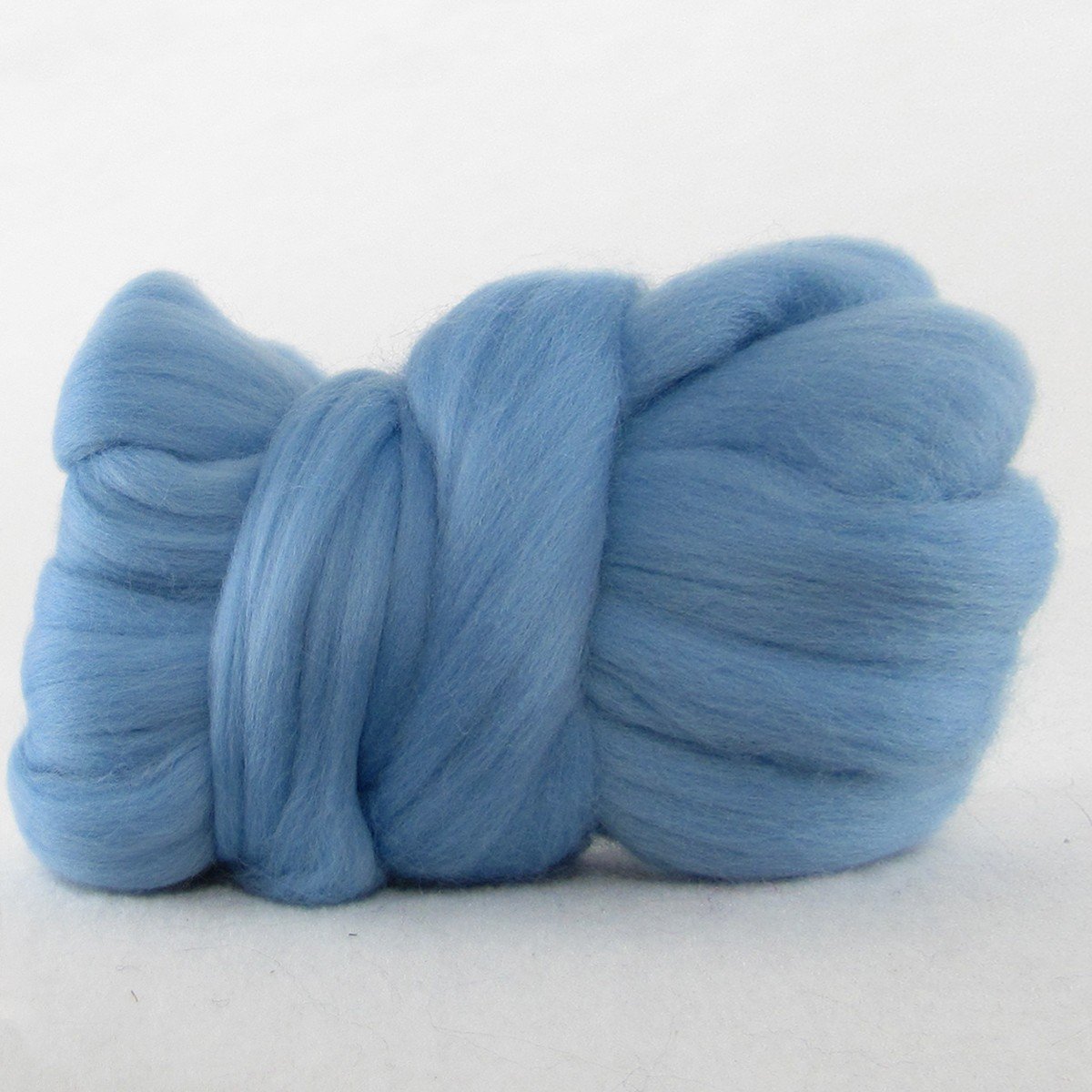 Wełna, czesanka merynos, 10g- niebieski