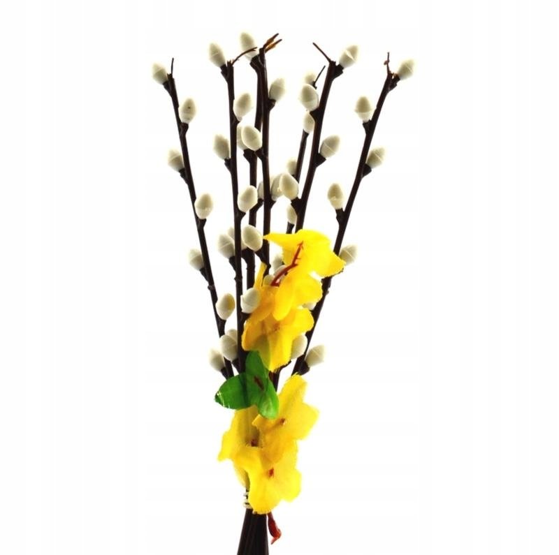 Bazie bez listków dekoracja 24 cm wielkanoc