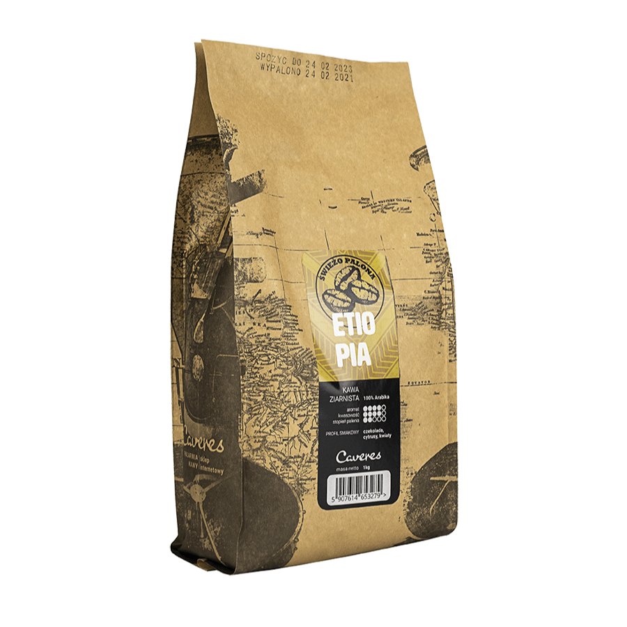 Etiopia - Kawa Ziarnista 1Kg