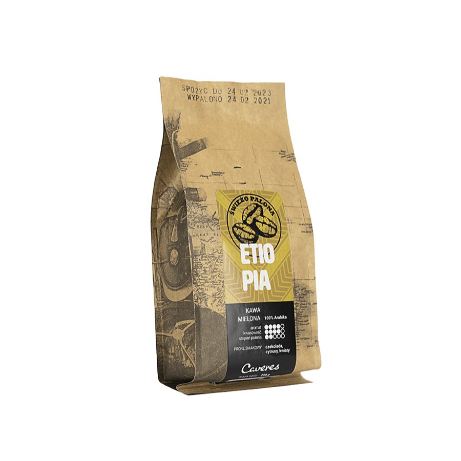 Etiopia - Kawa Mielona 250G