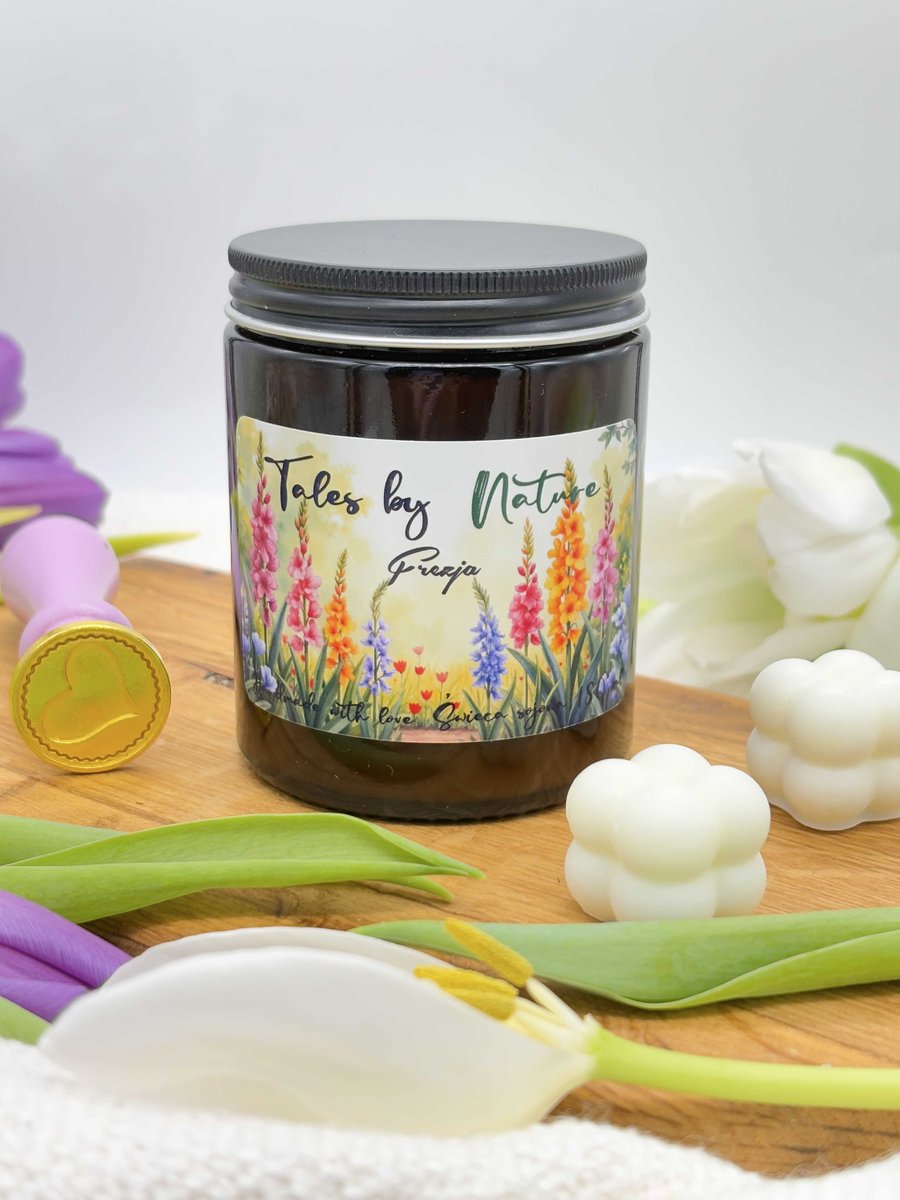 Świeca sojowa Frezja 180 ml