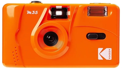 Aparat analogowy Kodak M35 Reusable Camera papaya