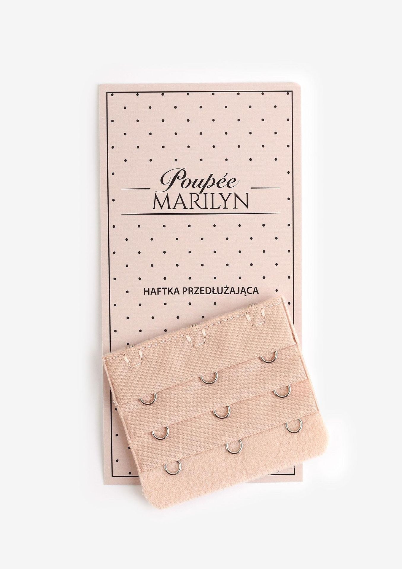 Haftka przedłużająca do biustonosza 3-rzędowa Poupee Marilyn - POUPEE