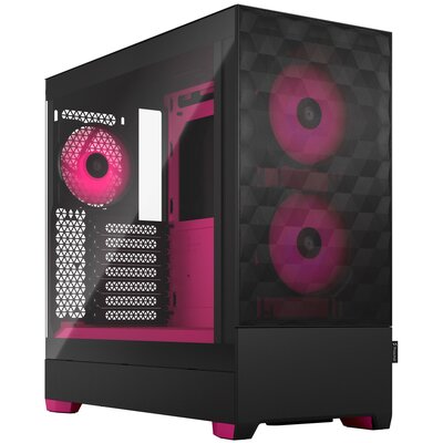 Fractal Design Pop Air Core TG Clear Tint RGB magenta core