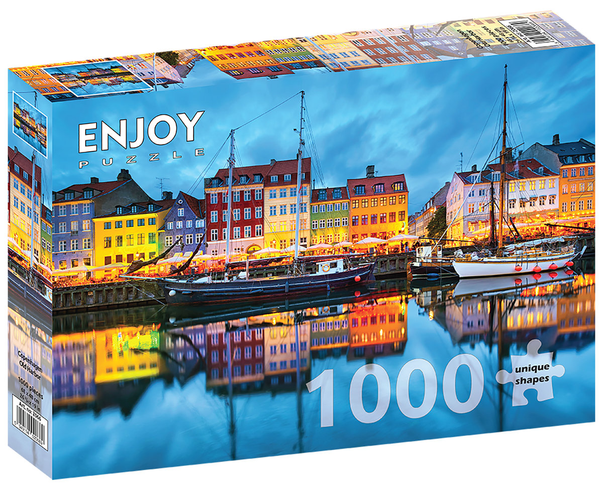 Enjoy, Puzzle - Kopenhaga / Dania, 1000 el.