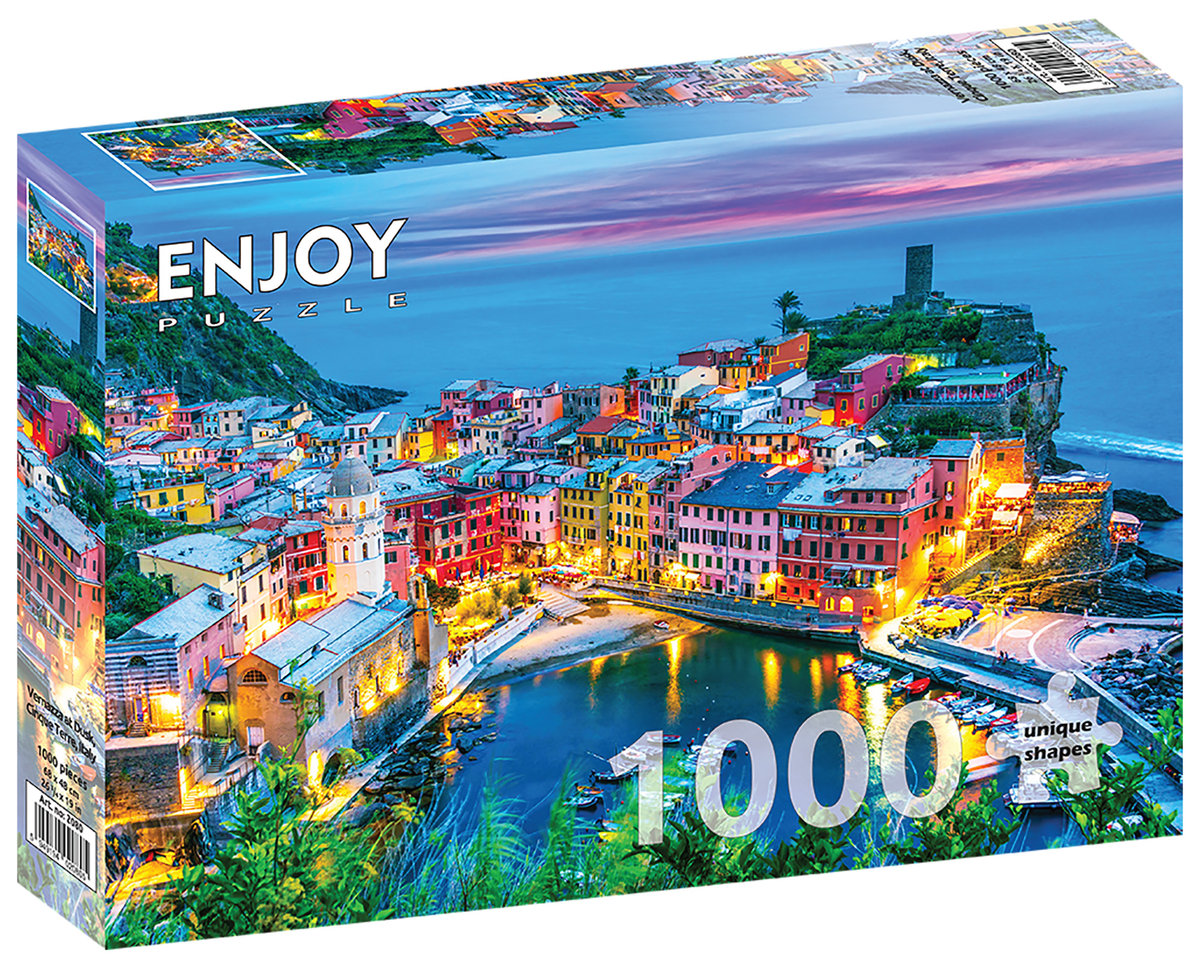 Enjoy, Puzzle - Vernazza / Cinque Terre / Włochy, 1000 el.