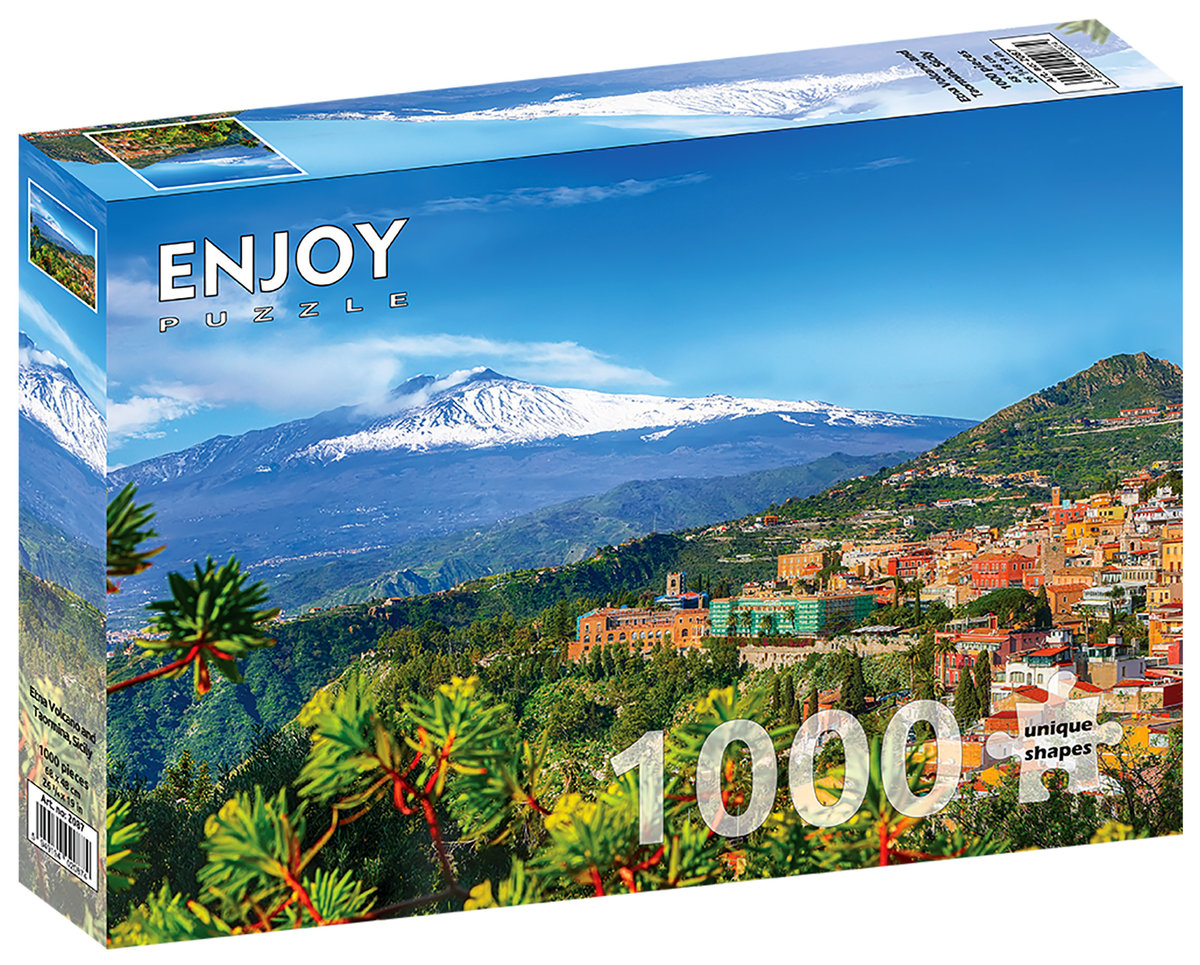 Enjoy, Puzzle - Wulkan Etna / Sycylia / Włochy, 1000 el.