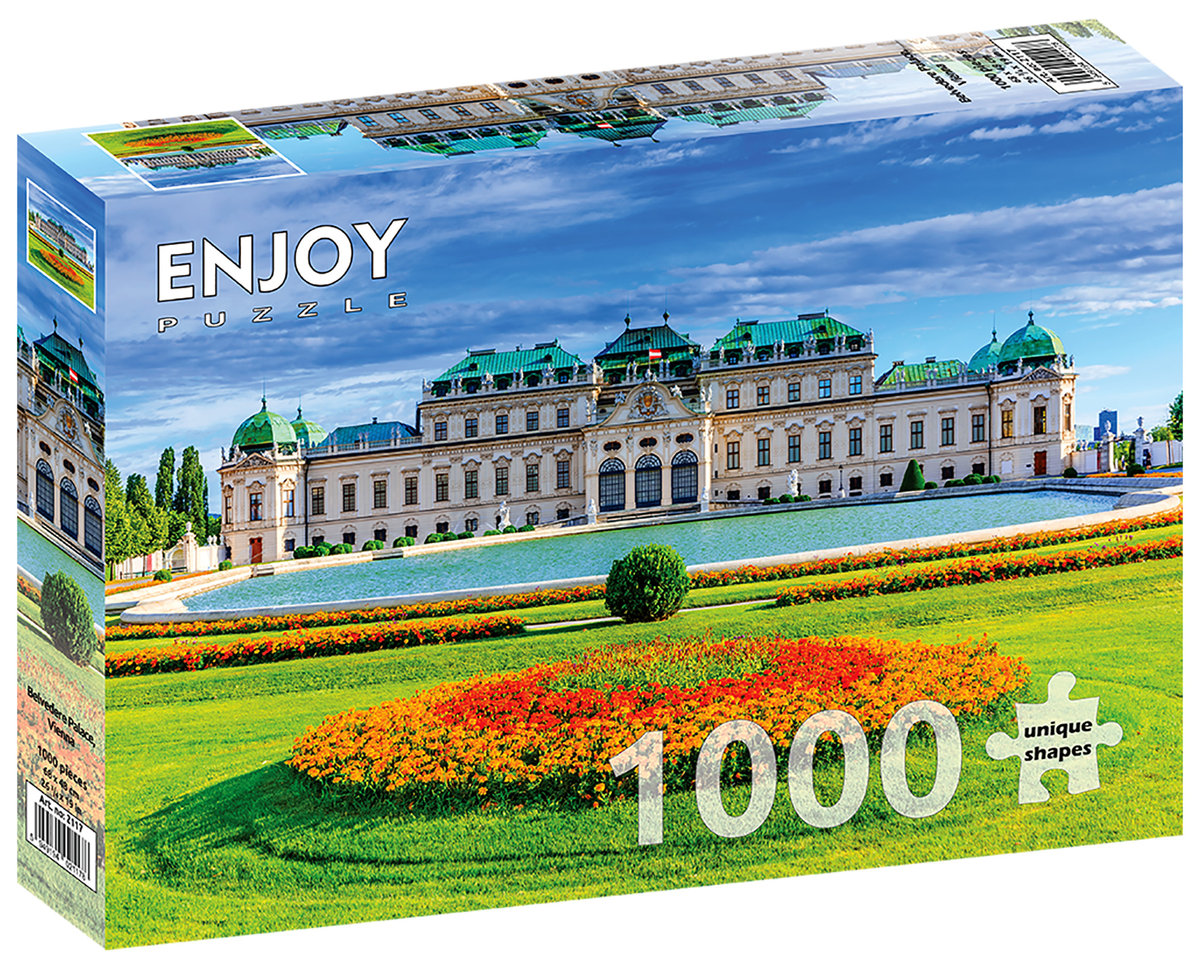 Enjoy, Puzzle - Belweder w Wiedniu / Austria, 1000 el.