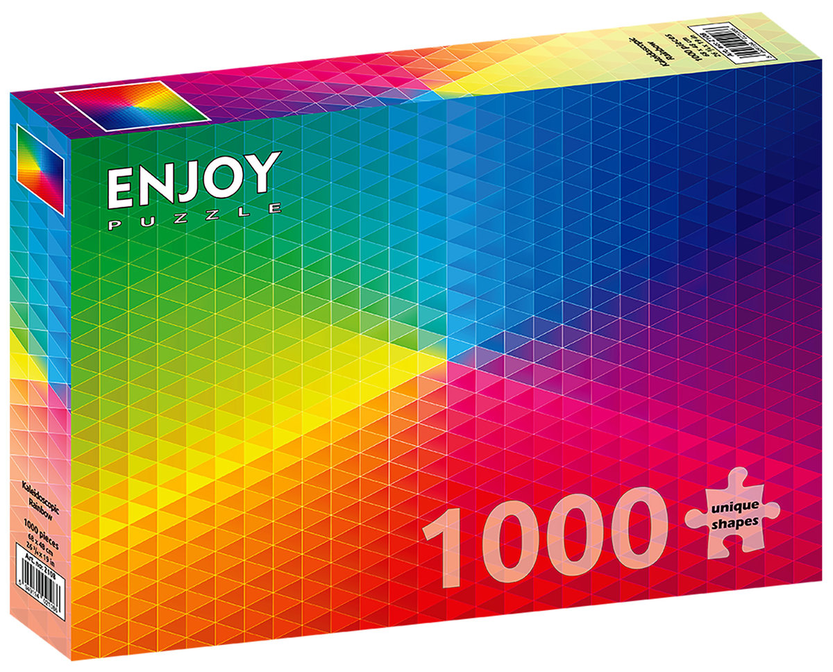 Enjoy, Puzzle - Kolorowy kalejdoskop, 1000 el.