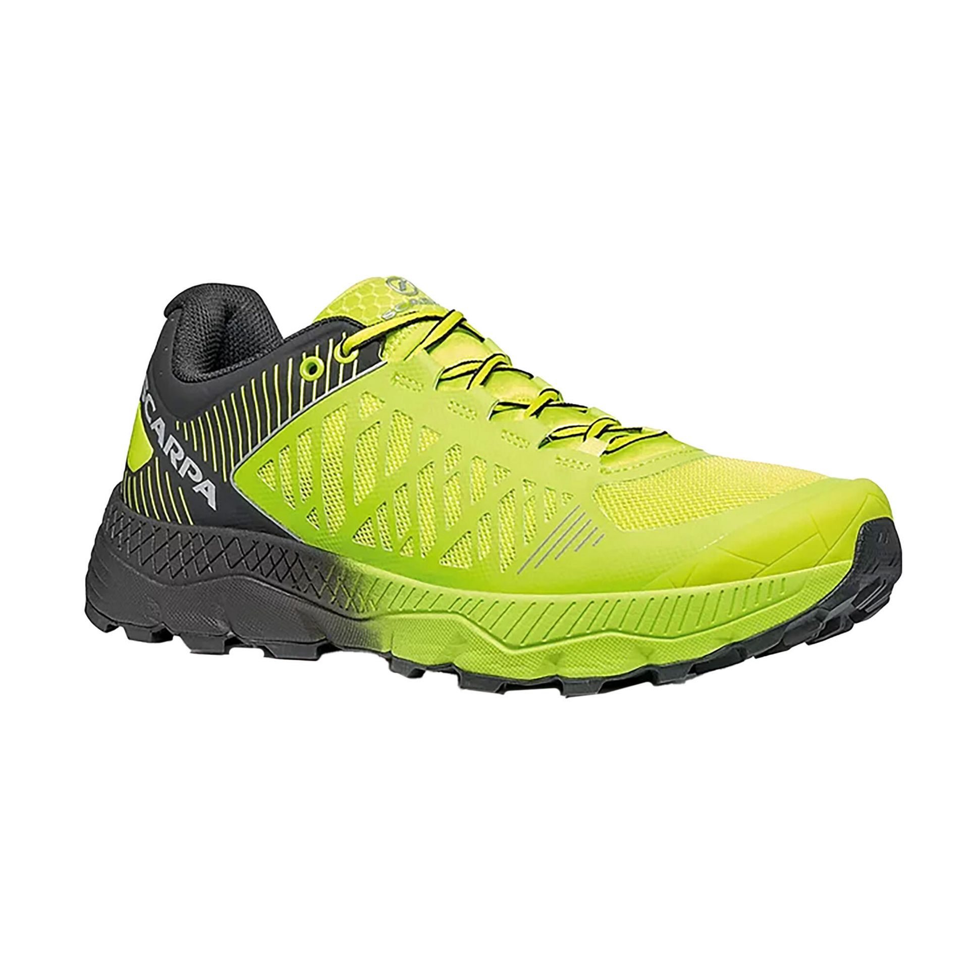Scarpa Spin Ultra Buty Mężczyźni, acid lime/black EU 42 2021 Buty trailowe 33072-M-152-42