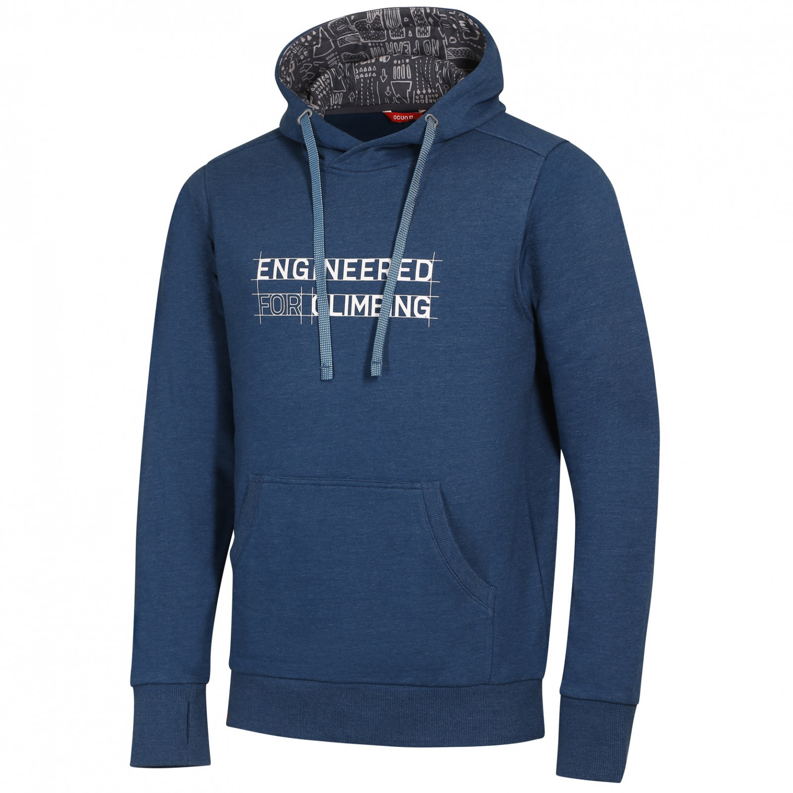 Męska bluza Ocún Hoodie Men Rozmiar: M / Kolor: niebieski