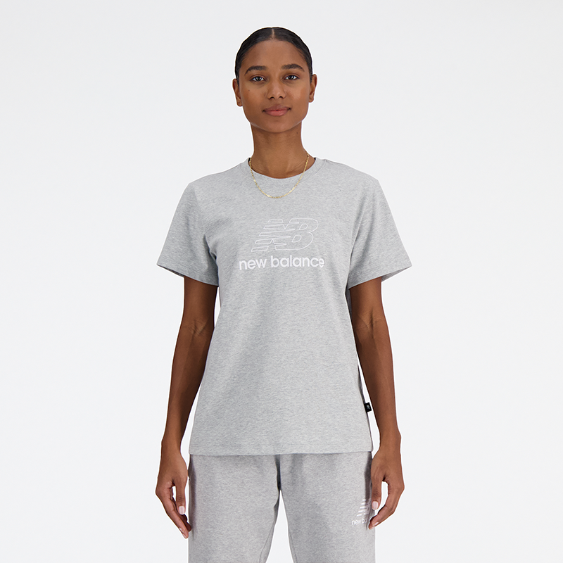Koszulka damska New Balance WT41816AG  szara