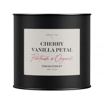 Teministeriet Fairtrade Collection Cherry Vanilla Petal Herbata zielona Sypana 100 g