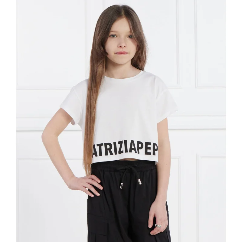 Patrizia Pepe T-shirt MAGLIA | Cropped Fit