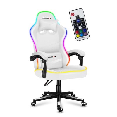Fotel Gamingowy HUZARO FORCE 4.4 RGB White
