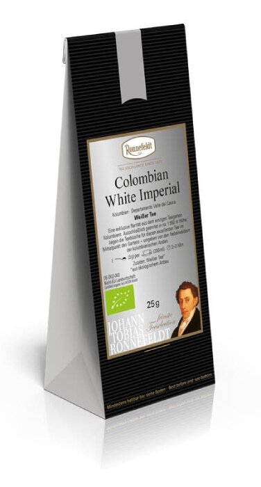 Herbata biała Ronnefeldt Colombian White Imperial BIO 25g