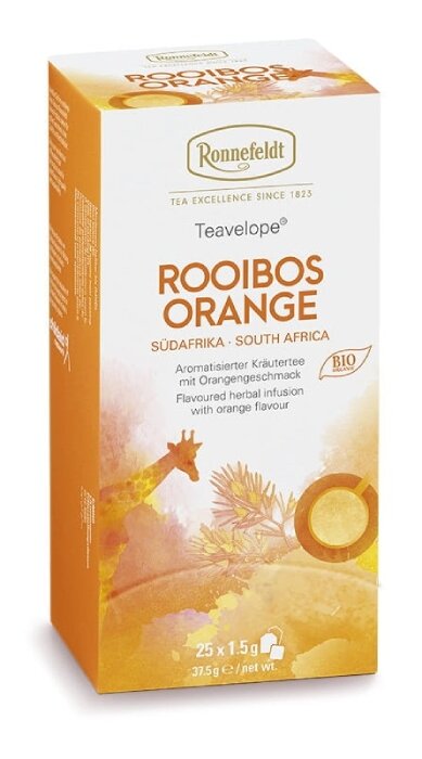 Herbata ziołowa Ronnefeldt Rooibos Orange 25x2,5g