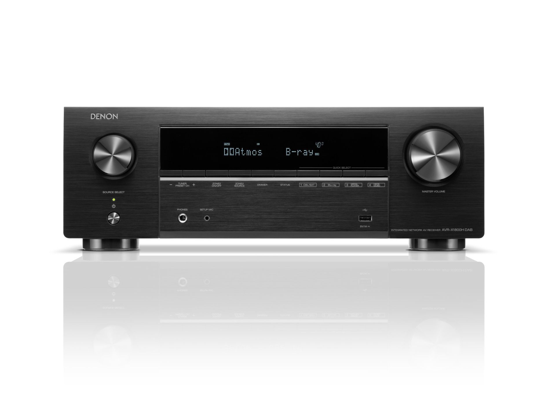 Denon AVR-X1800H DAB Czarny