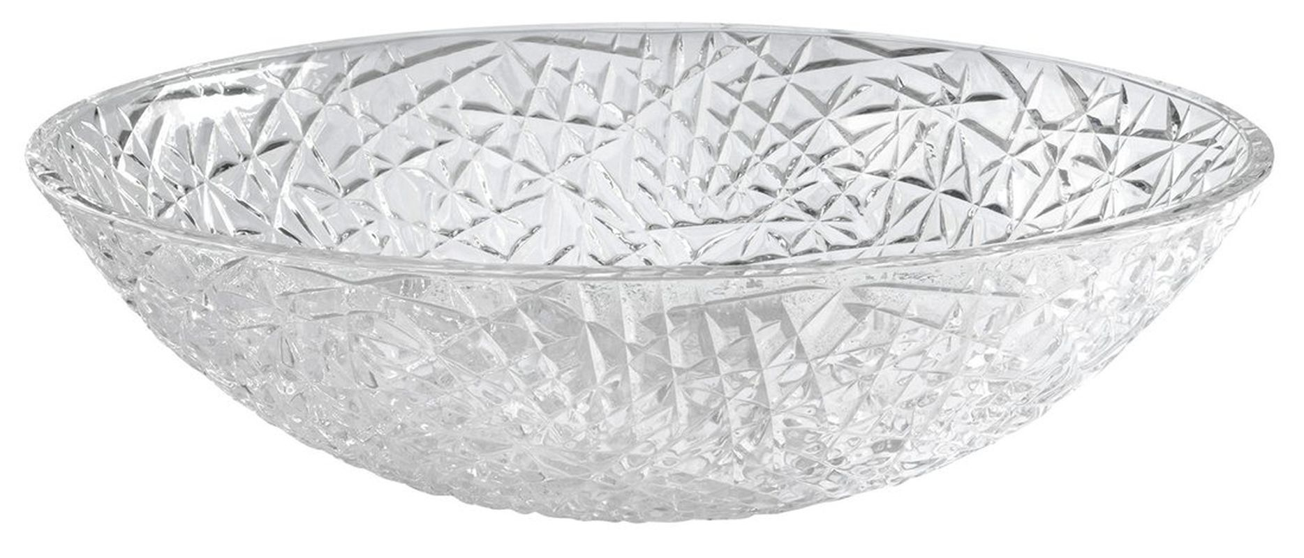 Sapho PURUS umywalka szklana 50x36 cm przezroczysta TY305CL