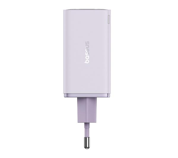 Baseus GaN6 Pro 2xUSB-C + 2xUSB 65W Fioletowy