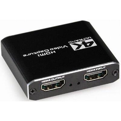 Gembird USB HDMI grabber 4K pass-through HDMI UHG-4K2-01