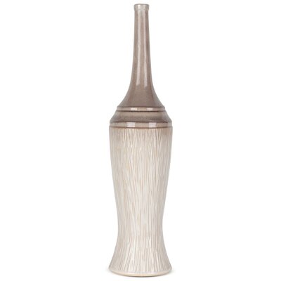 Nowoczesny Wazon Ceramiczny Rosina 18X18X76 Kremowy