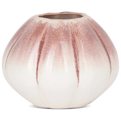 Wazon EUROFIRANY Evita 18 x 14 cm Kremowy