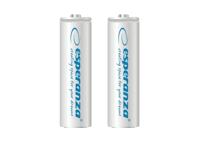 Akumulatorki ni-mh aa 2000mah 2szt. białe