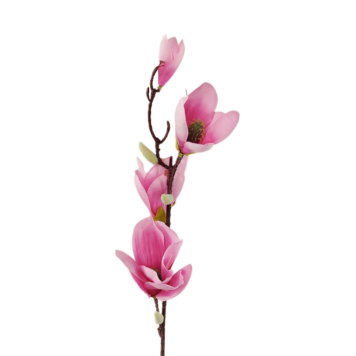 Magnolia pojedyncza różowa sztuczny kwiat