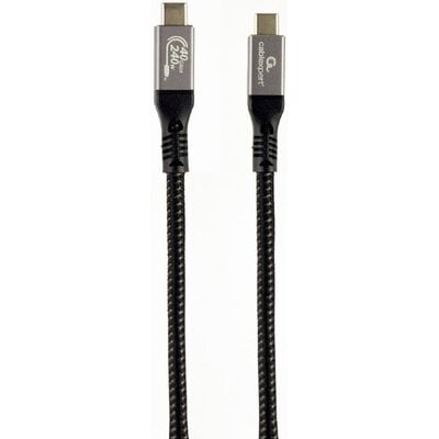 Kabel USB-C - USB-C CABLEXPERT 240W 1.5 m Czarny