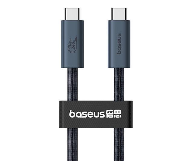 Baseus USB-C - USB-C Flash 2 240W 1m Czarny