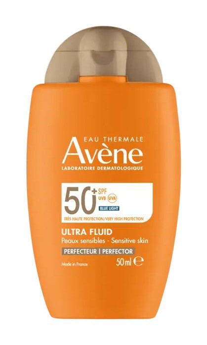 Avene Sun SPF 50 Ultra Fluid Perfector Bardzo wysoka ochrona, 50 ml