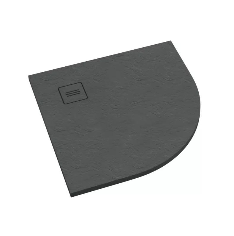 Brodzik prostokątny Schedpol Schedline Collection Protos 90x90x3,5 szary kompozyt 3SP.P1O-9090/S/ST-M1/S/ST