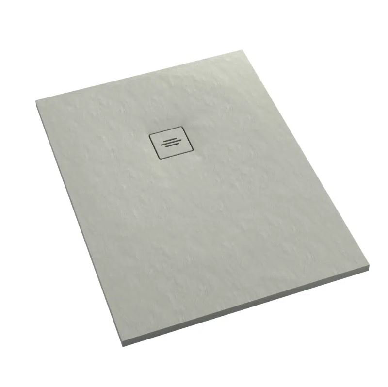 Brodzik prostokątny Schedpol Schedline Collection Protos 100x180x4 cementowy kompozyt 3SP.P1P-100180/CT/ST-M1/CT/ST