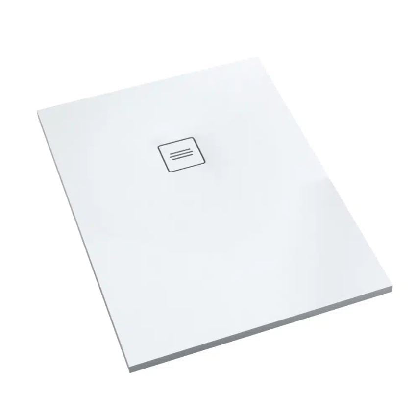 Brodzik prostokątny Schedpol Schedline Collection Protos 100x130x3,5 biały kompozyt 3SP.P1P-100130-M1
