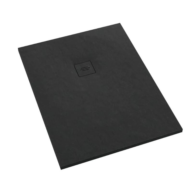 Brodzik prostokątny Schedpol Schedline Collection Protos 90x130x3,5 szary kompozyt 3SP.P1P-90130/C/ST-M1/C/ST