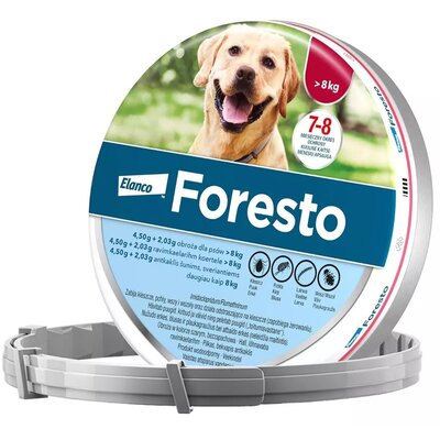 Bayer Foresto Obroża Dla Kotów I Małych Psów < 8Kg