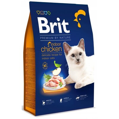 Brit Premium By Nature Indoor Cat 8kg