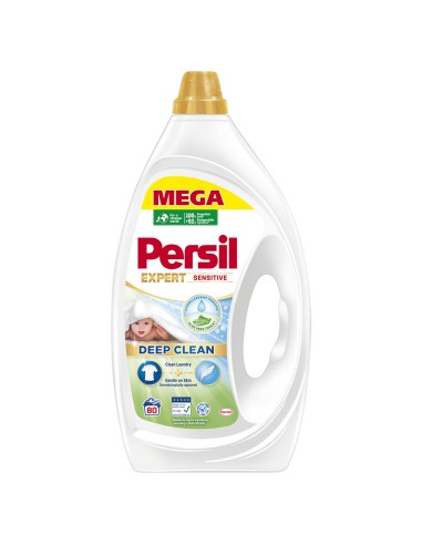 Delikatny żel do prania Persil Deep Clean Expert Sensitive 80 prań 3.6L