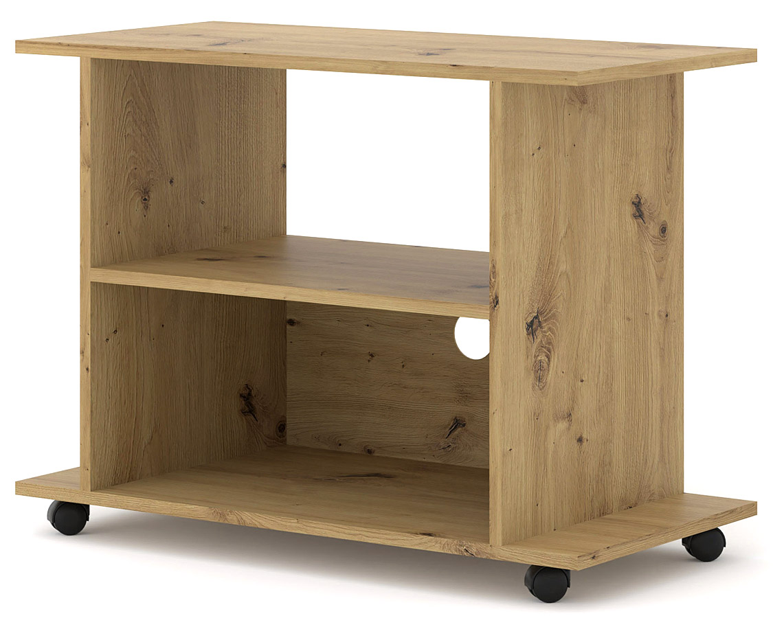 Mobilna Szafka Pod Tv Dąb Artisan C2-E87