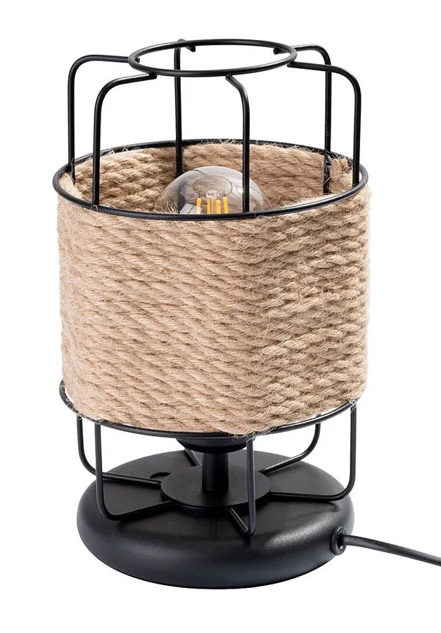 Druciana lampka stołowa w stylu boho S9-A44