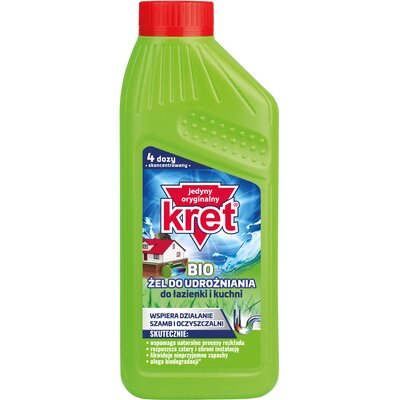 Kret Bio Bio żel do udrażniania rur 500ml Łazienka i Kuchnia