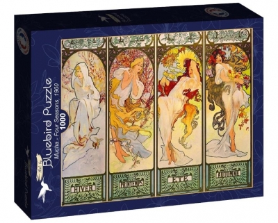 Puzzle 1000 Cztery sezony, Alfons Mucha