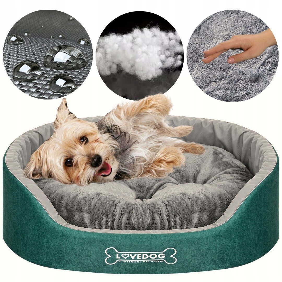 Legowisko dla psa kota POLSKI PRODUKT posłanie kanapa kojec Lovedog S 50x40