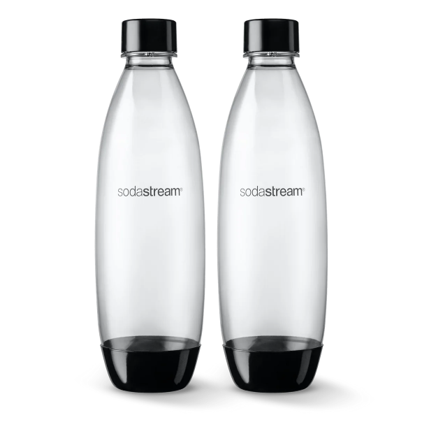 SodaStream - SodaStream butelki 2X1L FUSE - Czarna